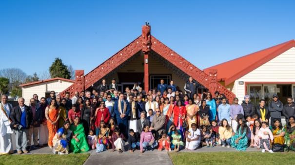 Tamil-Maori language cultural meeting held in New Zealand  A Tamil-Maori language cultural meeting held in New Zealand