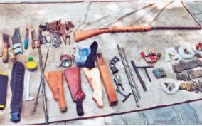 4-deer-poachers-arrested-guns-meat-confiscated-in-gudalur