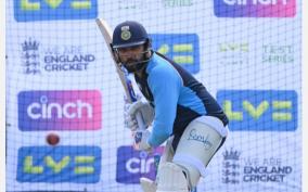 rohit-sharma-starts-net-practices-after-recovering-from-covid19-in-uk