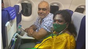 passenger-fainted-in-mid-air-governor-tamilisai-gave-first-aid-treatment