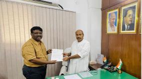 take-steps-to-fill-sc-st-vacancies-ravikumar-mp-urges-union-social-justice-minister