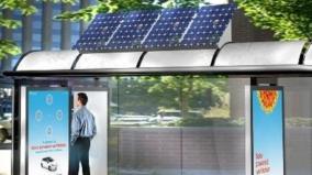 bus-stop-designed-by-solar-panel-gandhi-gram-university-new-try