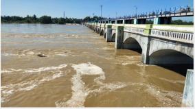 1-15-lakh-cubic-feet-water-released-into-the-kollidam-river