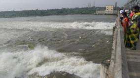 flood-overflowed-on-cauvery-karur-riverside-village-monitoring