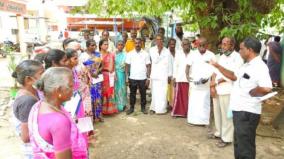 thiruvallur-ips-officer-relative-house-did-not-removed-on-occupied-land-people-protest