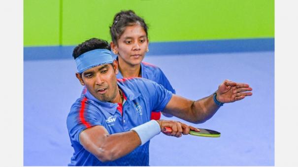 india won table tennis mixed double gold in cwg sharath kamal sreeja akula