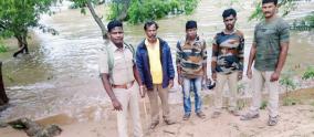 flood-in-urigam-cauvery-river-forest-team-patrols-to-protect-wild-animals
