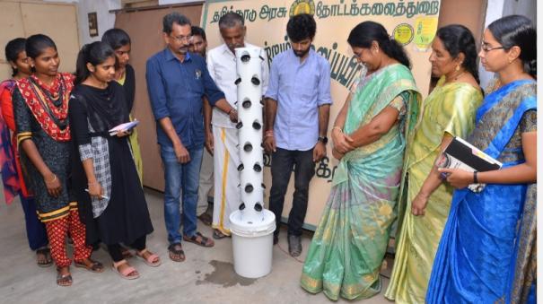 training for home Gardening by Hydroponics at madurai