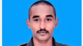 the-body-of-the-soldier-who-died-in-kashmir-will-arrive-in-madurai-tomorrow