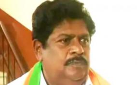 bjp-tn-state-vice-president-who-arrested-by-police-admitted-in-salem-hospital
