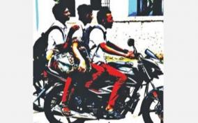 puducherry-school-students-rash-bike-driving-is-threatening-people-punishment-only-for-parents