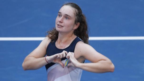 US Open Tennis |  Daria Snikur defeats Simona Halep – Tsitsipas shock defeat in men’s category