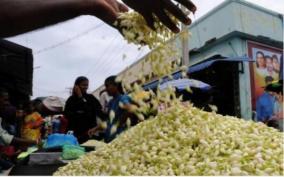 due-to-shortage-less-madurai-jasmine-goes-to-kerala-for-onam-festival