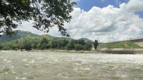 surplus-water-released-from-krishnagiri-dam-for-2nd-day-warning-to-5-districts