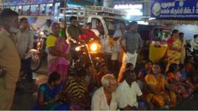 electricity-department-officials-continue-strike-on-puducherry-people-on-strike-at-many-places-due-to-power-cut