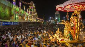 malayappar-tiruvethiula-on-a-lion-vehicle-at-tirumala-tirupati