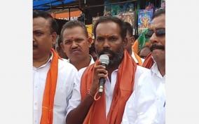 case-filed-against-madurai-district-bjp-leader-for-threatening-to-cut-out-tongue