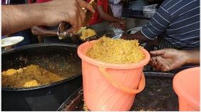 bucket-biryani-reservation-for-diwali-festival-on-theni