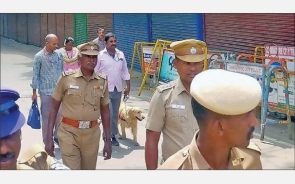 Incident of Explosion of Cylinder on Car and Fire: Police Department on Kovai is Keeping Vigilance