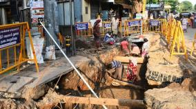 rainwater-drainage-works-going-on-fast-chennai-corporation