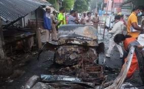 kovai-car-cylinder-blast-case-5-arrested-security-beefed-up-in-the-city