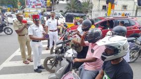 can-t-force-people-to-wear-helmets-puducherry-traffic-sp