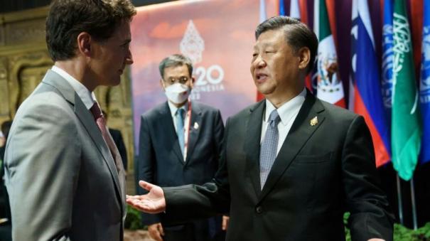 “Itu tidak benar,” – Presiden China marah dengan Presiden Kanada Trudeau