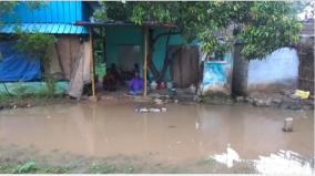 disabled-mother-and-sons-distressed-by-rain-water-engulfing-residences-near-rajapalayam