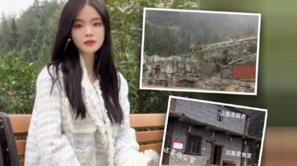 Chinese woman has chosen to work in a cemetery to achieve