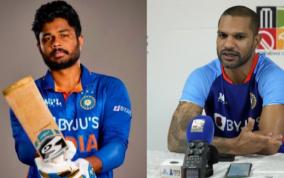 dhawan-opens-up-on-sanju-samson-s-chances-in-playing-eleven-india-cricket