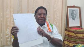 in-the-rs-900-crore-tender-chief-minister-rangasamy-is-corrupt-narayanasamy