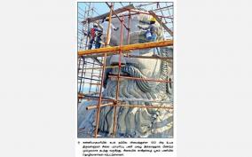 thiruvalluvar-idol-maintenance-work-on-progress-at-kumari-chance-to-allow-tourists-on-2023