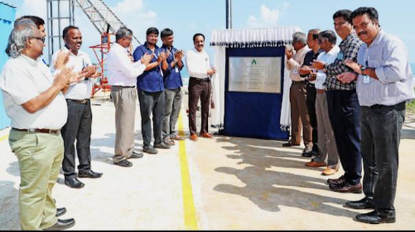 inauguration of india s first private rocket launch pad