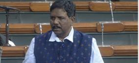 mp-ravikumar-question-in-lok-sabha-about-scheduled-caste-are-employed-in-higher-education-institutions
