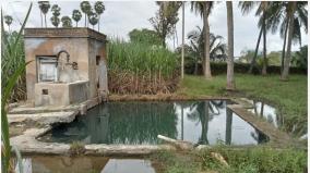 overflowing-wells-near-srivilliputhur-surplus-water-floods-road