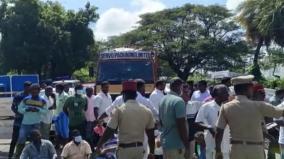 puducherry-woman-dies-of-dengue-fever-relatives-protest-by-laying-siege-to-hospital