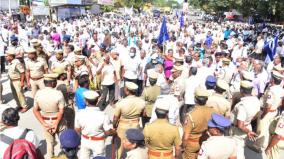 1100-transport-corporation-pensioners-arrested-in-madurai-demanding-hike-in-fares