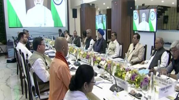 PM Modi participates in the Ganga river cleanup project consultation meeting via video