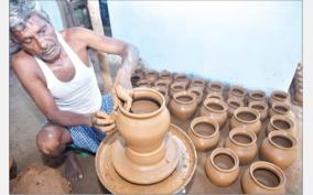 pots-are-getting-ready-for-pongal-with-increasing-interest-on-pots