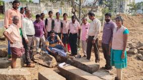 800-years-old-inscriptions-buried-in-the-soil-of-the-temple-were-examined-and-recovered-in-rajapalayam