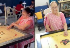 83-year-old-grannie-who-excels-at-carrom-board-games-in-pune-india-won-medal