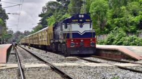 commencement-of-special-train-service-between-coimbatore-dindigul-welcome-by-people-of-southern-district