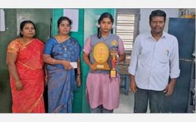 chidambaram-govt-school-girl-2nd-on-india-level-in-violin