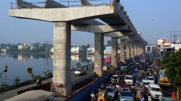 Porur - Powerhouse metro train works