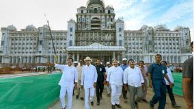 inauguration-of-telangana-new-chief-secretariat-building-attendance-by-tamil-nadu-cm-stalin