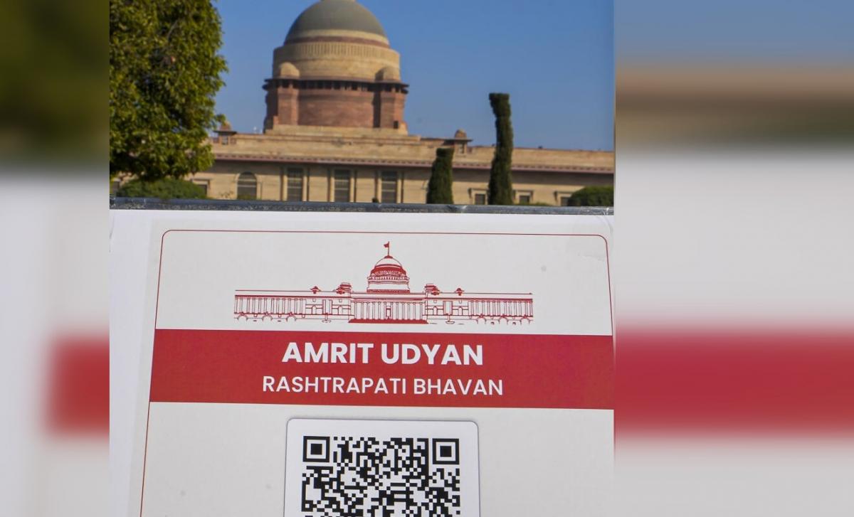 Named ‘Amrit Udyan’, the President’s House garden will remain open till March 26