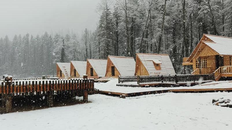 Arunachal Pradesh looks like Switzerland due to snowfall