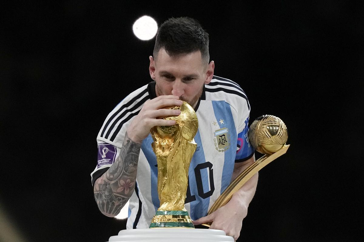 My Instagram page crashed after winning the World Cup: Messi