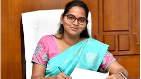 sarusree-takes-charge-as-thiruvarur-collector-interview-to-consult-with-farmers-about-crop-damage