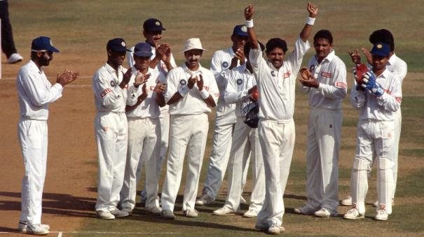 Indian Cricket OTD (08-02-1994): Kapildev broke Hadley's record in Test cricket!